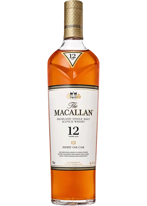The Macallan 12 Year Old Sherry Oak Single Malt Scotch Whisky