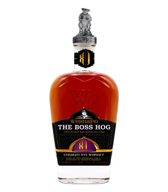 WhistlePig The Boss Hog XI - The Juggernaut Straight Rye Whiskey